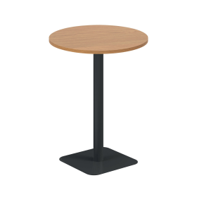 Jemini Origin Round Coffee Table 800mm x 1145mm Nova Oak Black 894000 F