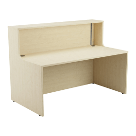 Jemini Reception Unit 1400x800x740mm Maple KF818214 577721 F