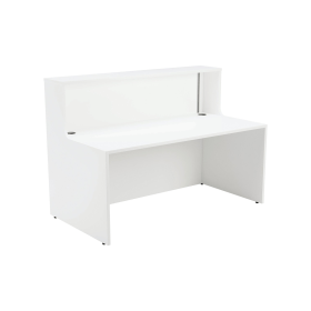 Jemini Reception Unit 1400x800x740mm White KF839531 521294 F