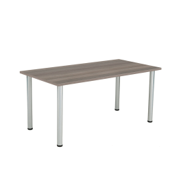 Jemini Rectangular Meeting Table 1600mm x 800mm x 730mm Grey Oak 533995 F