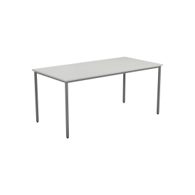 Jemini Rectangular Multipurpose Table 1200mm x 800mm x 730mm White 536164 F