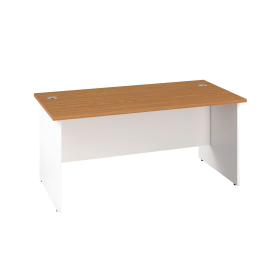 Jemini Rectangular Panel End Desk 1800mm x 800mm x 730mm Nova Oak 577817 F