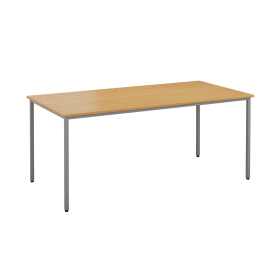 Jemini Rectangular Table 1200mm x 800mm x 730mm Nova Oak 520665 F