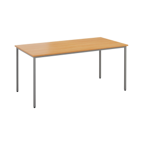 Jemini Rectangular Table 1600mm x 800mm x 730mm Beech 520667 F