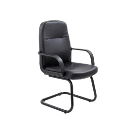 Jemini Rhone Visitors Chair 620mm x 625mm x 980mm Black 108574 F