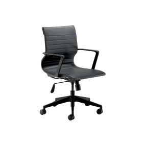 Jemini Sosa Executive Chair Polyurethane Black 795722 F