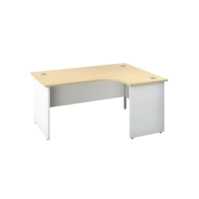 Jemini Switch Radial Right Hand 1800mm x 1200mm x 730mm Maple White 577830 F