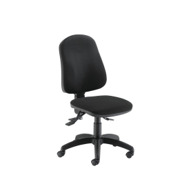Jemini Teme Deluxe High Back Operator Chair 640mm x 640mm x 985 1175mm Black 542285 F