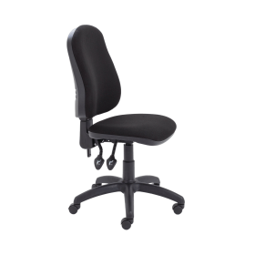 Jemini Teme High Back Operator Chair 640mm x 640mm x 985 1175mm Black 520185 F