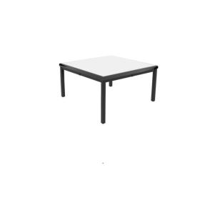 Jemini Titan Multipurpose Classroom Table 600mm x 600mm x 460mm Grey Black KF882427 F