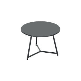 Jemini Trinity Low Table 800mm x 800mm x 435mm Black Black 795795 F
