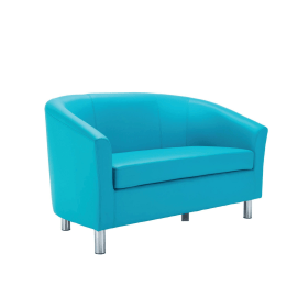 Jemini Tub Sofa Polyurethane Sky Blue 831687 F