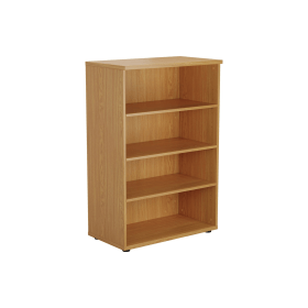 Jemini Wooden Bookcase 800mm x 450mm x 1200mm Nova Oak 574686 F