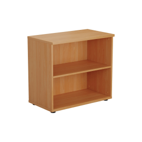 Jemini Wooden Bookcase 800mm x 450mm x 730mm Beech 574739 F