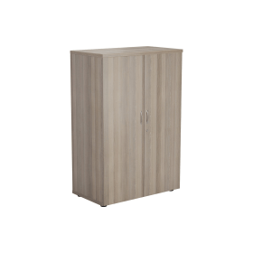 Jemini Wooden Cupboard 800mm x 450mm x 1200mm Grey Oak 574674 F