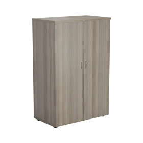 Jemini Wooden Cupboard 800mm x 450mm x 1200mm Grey Oak 808310 F