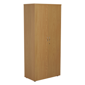 Jemini Wooden Cupboard 800mm x 450mm x 1800mm Nova Oak 574710 F