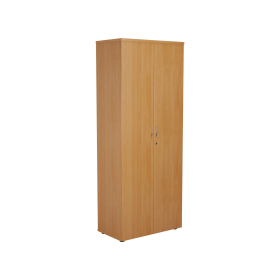 Jemini Wooden Cupboard 800mm x 450mm x 2000mm Beech 574723 F