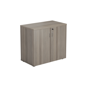 Jemini Wooden Cupboard 800mm x 450mm x 730mm Grey Oak 574742 F