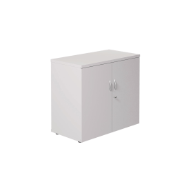 Jemini Wooden Cupboard 800mm x 450mm x 730mm White 574745 F
