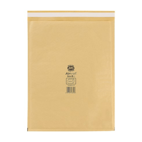 Jiffy AirKraft Size 6 Bubble Lined Mailer Gold 100 Pack 904598 F