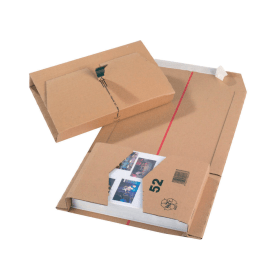 Jiffy Mailing Box 251mm x 165mm x 60mm Brown 25 Pack 109199 F