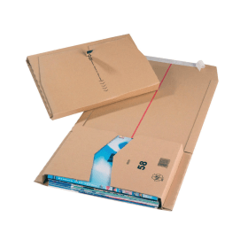 Jiffy Mailing Box 330mm x 250mm x 80mm Brown 25 Pack 170666 F