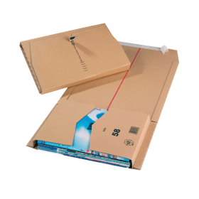 Jiffy Mailing Box 455mm x 320mm x 55mm Brown 25 Pack 112655 F