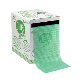 Jiffy Recycled Bubble Box Roll 300mm x 50m Green 109045 F