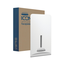 KC ICON Faceplate for Folded Toilet Paper Dispenser White Mosaic 813118 F