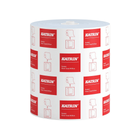 Katrin Basic System Towel M 1 Ply Blue 6 Pack 460218 544295 F