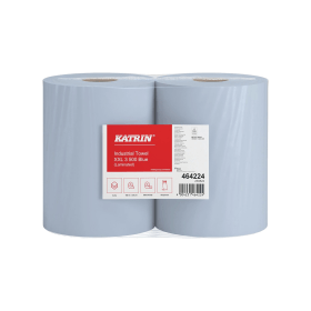 Katrin Classic Industrial Hand Towel Roll 190m 3 Ply Blue 2 Pack 506692 F