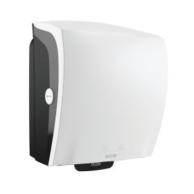 Katrin Plastic Dispenser for System Paper Towel Roll White 82094 838381 F