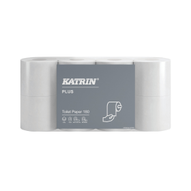 Katrin Plus Toilet Paper Roll 3 Ply 180 Sheets 56 Pack 888856 F