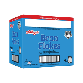 Kelloggs Bran Flakes Bag 500g 4 Pack 830502 F