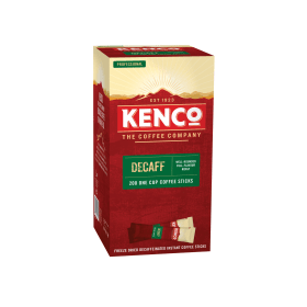 Kenco Instant Freeze Dried Decaffeinated Coffee Sticks 1.8g 200 Pack 392854 F