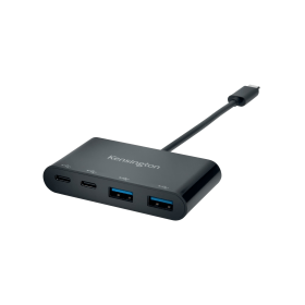 Kensington CH1000 USB C 4 Port Hub Black 543057 F