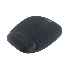 Kensington Foam Mouse Mat with Cushioned Wristrest Black 135370 F