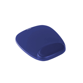 Kensington Foam Mouse Mat with Cushioned Wristrest Blue 127241 F