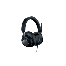 Kensington H2000 Wired Over Ear Headset USB C Black 808377 F