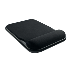 Kensington Height Adjustable Gel Mouse Mat Black 105512 F