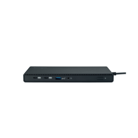 Kensington SD4842P EQ USB C 10Gbps Triple Video Docking Station Black 852865 F