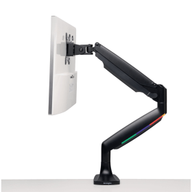 Kensington SmartFit One Touch Single Monitor Arm Black 602359 F