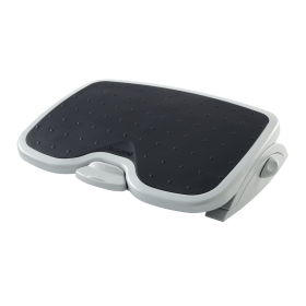 Kensington SmartFit Solemate Plus Adjustable Footrest Black Grey 130650 F