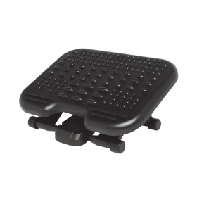 Kensington SoleMassage Footrest Gentle Rocking Mechanism Black 120948 F