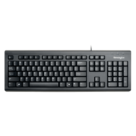 Kensington ValuKey USB UK Keyboard Wired Black 142098 F