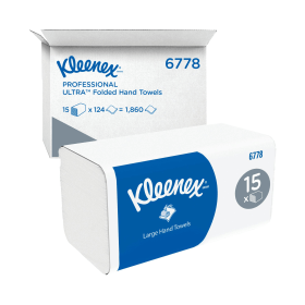 Kleenex Ultra Hand Towel 315mm x 215mm 2 Ply 1860 Pack 364670 F