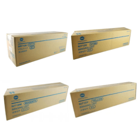 Konica Minolta DR 712 IU 712 Multipack Full Set of 4 Drum Units Original
