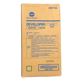 Konica Minolta DV 616Y Yellow Developer Unit A5E7700 Original