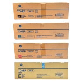 Konica Minolta TN 627 Multipack Full Set of 4 Toner Cartridges Original